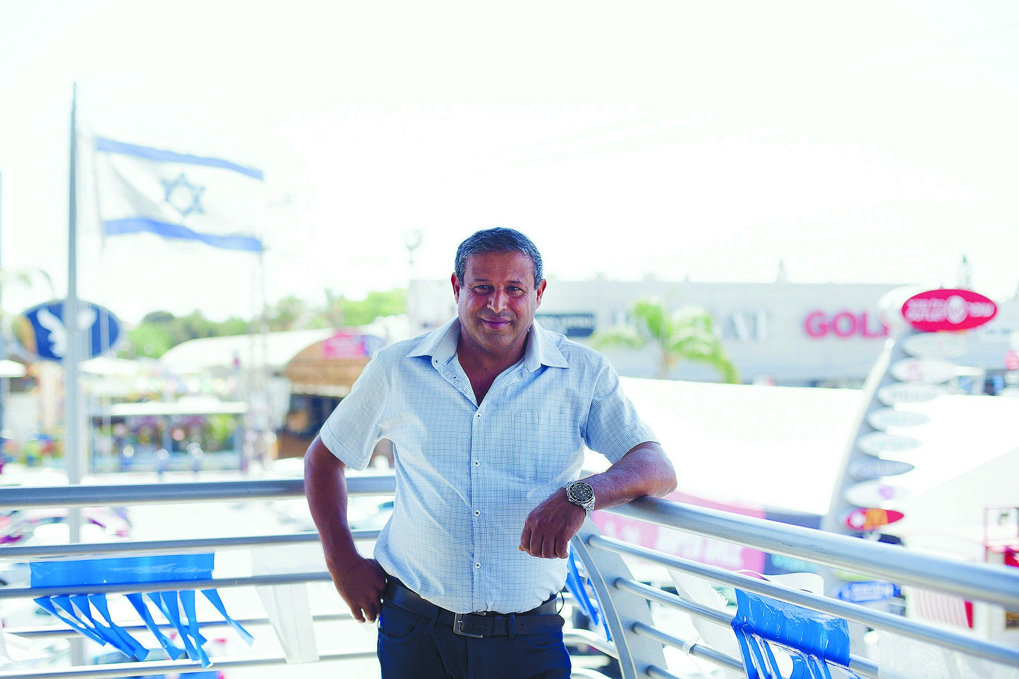 מנחם מעודי מנכ"ל בילו סנטר (צילום ג'ני גפטרשוסטר)