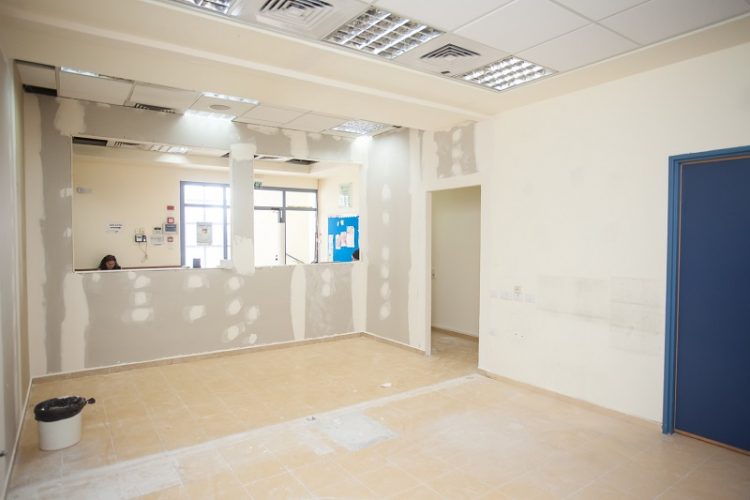 משרדים שיהפכו לג'ימבורי (צילום: רון אוריאל)