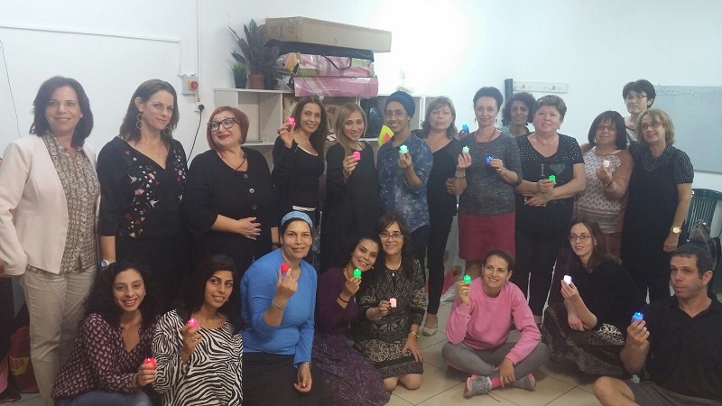 משתתפות קורס הריתמוזיקה