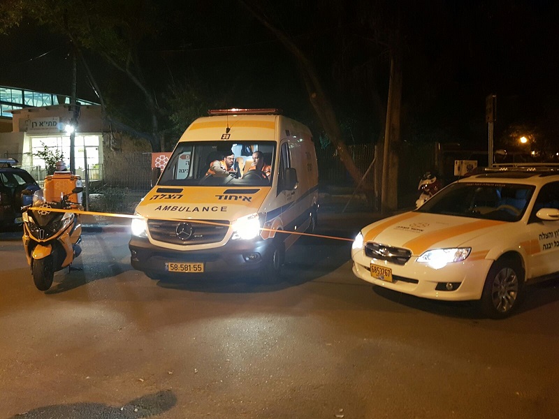השקת אמבולנס של איחוד הצלה ברחובות (צילום: דוברות איחוד הצלה)
