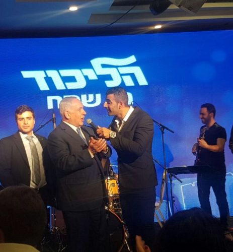 רגב הוד ובנימין נתניהו (צילום: עומרי בן שושן)