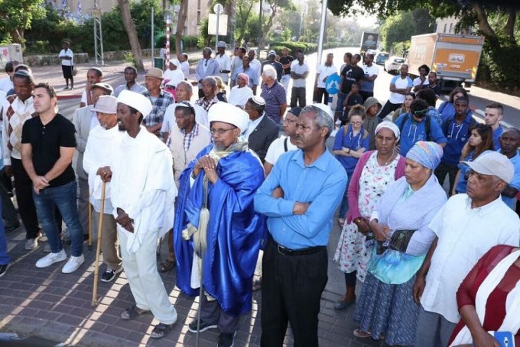 הטקס לזכר יהודי אתיופיה שנספו בדרכם מסודן ארצה