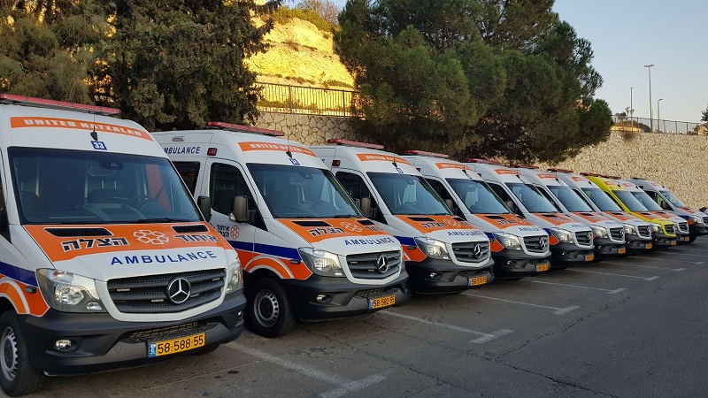 אמבולנס איחוד הצלה (צילום: דוברות איחוד הצלה)