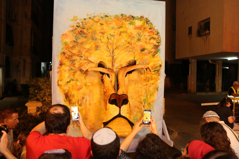 מקום ראשון בפסטיבל הפסלים 2018 - מלך היער