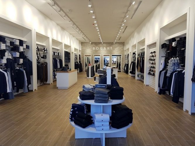 חנות חדשה של רשת האופנה בוגארט במתחם בילו סנטר (צילום: רותם לוי)