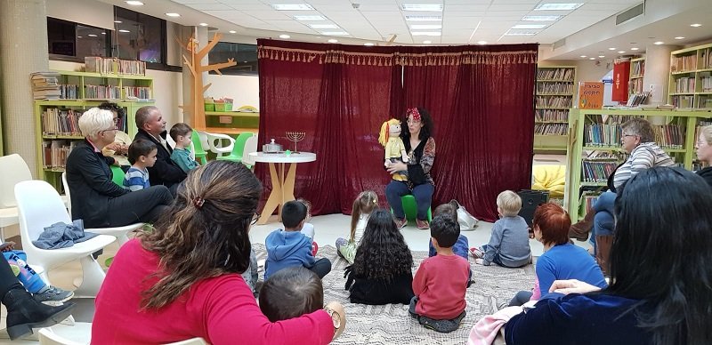 פעילות חנוכה בספריות