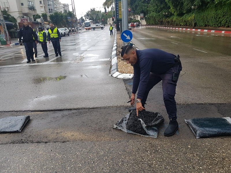 תיקון זמני ומהיר לכביש הרצל על מנת לאפשר פתיחת עורק תחבורה ראשי