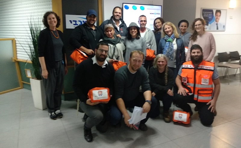 תכנית ההתנדבות של מכבי 'נפגשים' עם אנשי איחוד הצלה