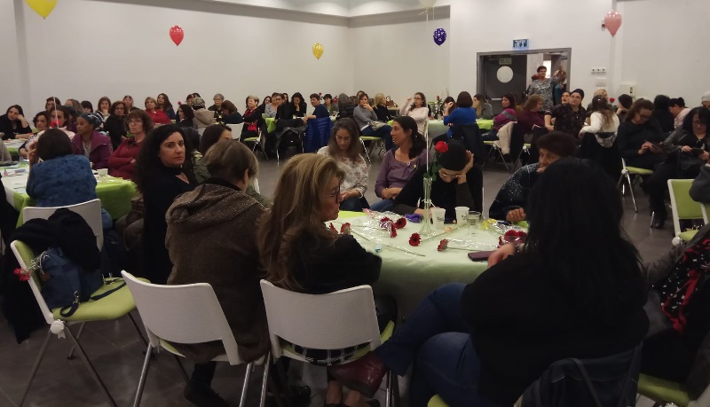ערב אחדות נשים של הפורום לקידום מעמד האישה ברחובות