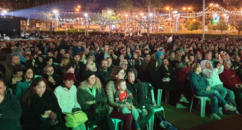 אלפי צופים בערב הנעילה לפסטיבל רוקדים אביב