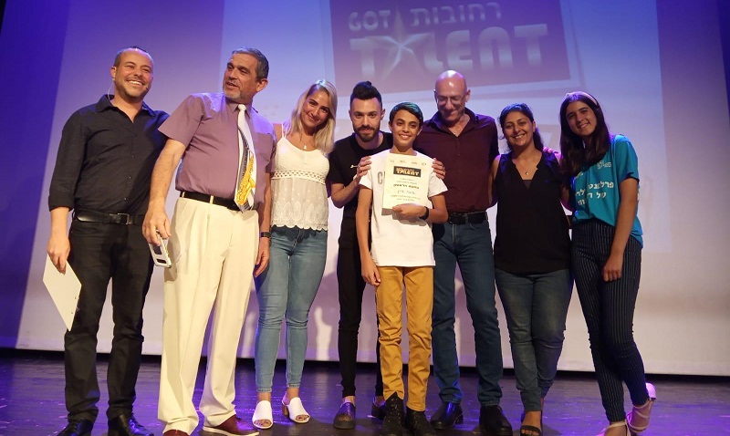 אופיר שרון זוכה גוט טאלנט רחובות