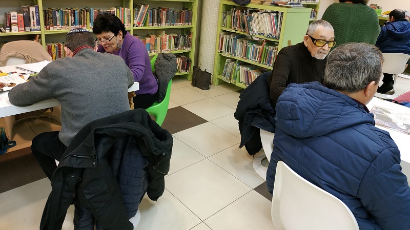 מתנדבי רשת חוויות במפגשי קריאה עם בעלי צרכים מיוחדים