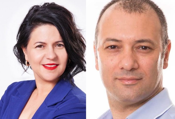 משמאל: איטל בציר אלשיך ואסף אל-בר