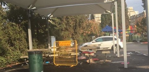 פינת הקלפנים בחניון גן המייסדים