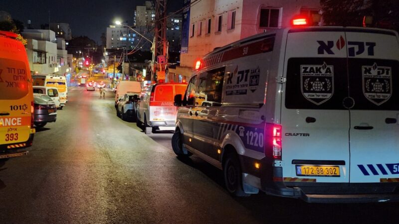 גופת אישה בדירה ברחוב ישראל טלר ברחובות, צילום זק"א