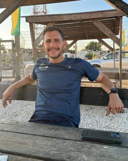 סרן דניאל פרץ ז"ל, צילום פרטי