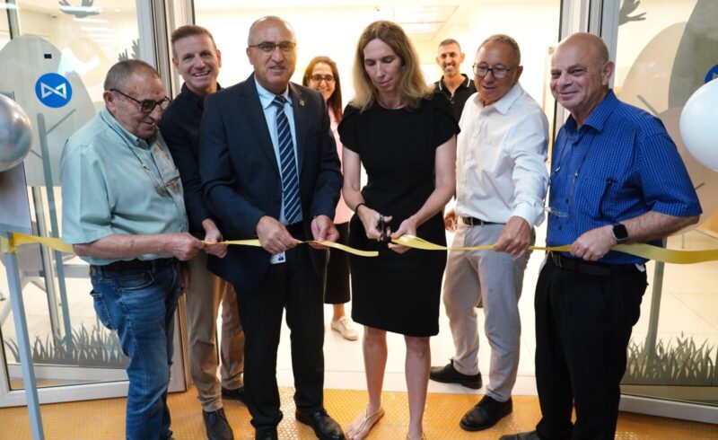 חנוכת המתחם החדש של המכון להתפתחות הילד בקפלן, גלעד שעבני דוברות קפלן